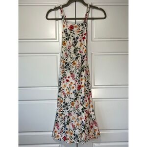 Old Navy Girls Floral Print Maxi Dress Sleeveless Casual Sundress Size L (10-12)